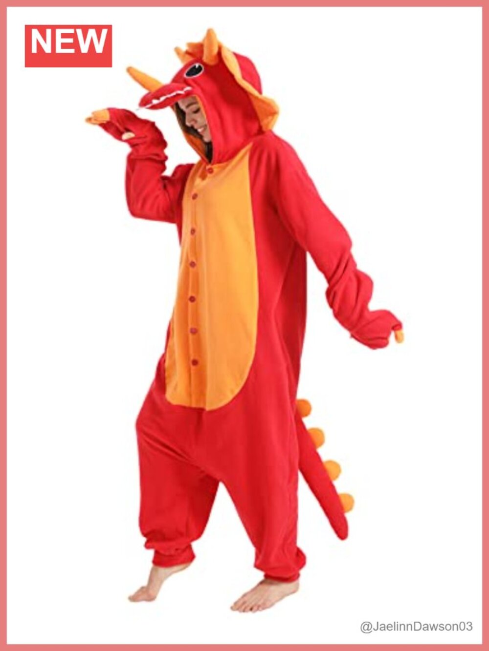 Unisex Adult Triceratops Dinosaur Onesie Costume Pajama